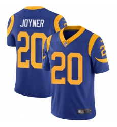 Men's Nike Los Angeles Rams #20 Lamarcus Joyner Royal Blue Alternate Vapor Untouchable Limited Player NFL Jersey