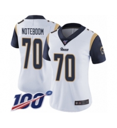 Women's Los Angeles Rams #81 Torry Holt Limited Gray Inverted Legend 100th Season Football Jersey