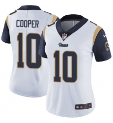 Women's Nike Los Angeles Rams #10 Pharoh Cooper White Vapor Untouchable Limited Player NFL Jersey