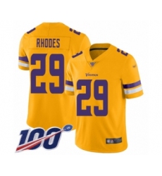 Youth Minnesota Vikings #33 Dalvin Cook Limited Green Salute to Service Football Jersey