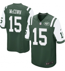 Men's Nike New York Jets #15 Josh McCown Game Green Team Color NFL Jersey