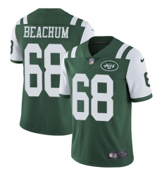 Youth Nike New York Jets #68 Kelvin Beachum Elite Green Team Color NFL Jersey