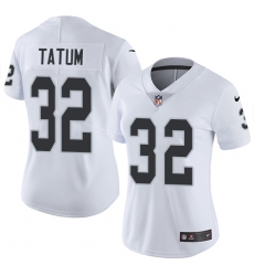 Women's Nike Oakland Raiders #32 Jack Tatum Elite White NFL Jersey