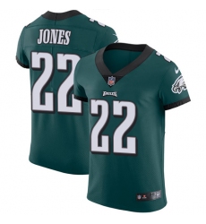 Men's Nike Philadelphia Eagles #22 Sidney Jones Midnight Green Team Color Vapor Untouchable Elite Player NFL Jersey