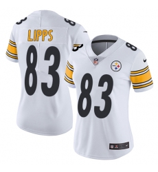 Women's Nike Pittsburgh Steelers #83 Louis Lipps Elite White NFL Jersey