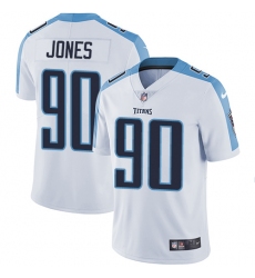 Youth Nike Tennessee Titans #90 DaQuan Jones Elite White NFL Jersey