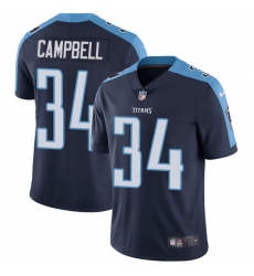 Youth Nike Tennessee Titans #34 Earl Campbell Elite Navy Blue Alternate NFL Jersey