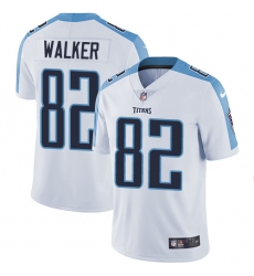 Youth Nike Tennessee Titans #82 Delanie Walker Elite White NFL Jersey