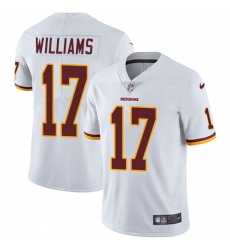 Youth Nike Washington Redskins #17 Doug Williams Elite White NFL Jersey