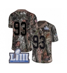 Youth Nike New England Patriots #93 Lawrence Guy Camo Untouchable Limited Super Bowl LIII Bound NFL Jersey