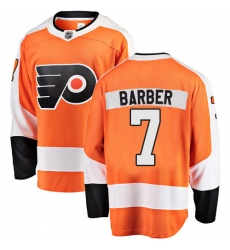 Youth Philadelphia Flyers #7 Bill Barber Fanatics Branded Orange Home Breakaway NHL Jersey