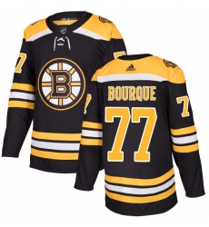 Youth Adidas Boston Bruins #77 Ray Bourque Premier Black Home NHL Jersey