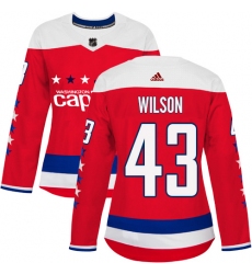 Women's Adidas Washington Capitals #68 Jaromir Jagr Authentic Red Alternate NHL Jersey