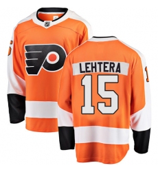 Youth Philadelphia Flyers #15 Jori Lehtera Fanatics Branded Orange Home Breakaway NHL Jersey