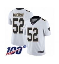 Men's New Orleans Saints #53 A.J. Klein Black Team Color Vapor Untouchable Limited Player 100th Season Football Jersey