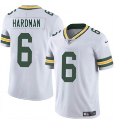 Men's Green Bay Packers #6 Mecole Hardman White 2025 Vapor Untouchable Limited Football Stitched Jersey