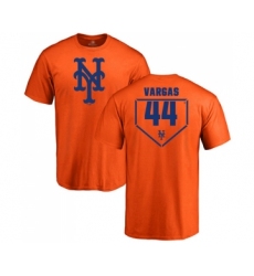 Baseball New York Mets #44 Jason Vargas Orange RBI T-Shirt