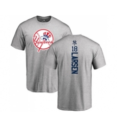 MLB Nike New York Yankees #18 Don Larsen Ash Backer T-Shirt