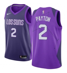 Women's Nike Phoenix Suns #2 Elfrid Payton Swingman Purple NBA Jersey - City Edition