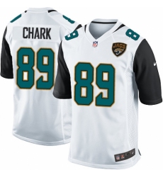 Men's Nike Jacksonville Jaguars #89 DJ Chark Game White NFL Jersey