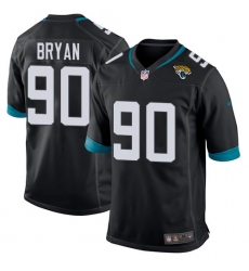 Men's Nike Jacksonville Jaguars #90 Taven Bryan Game Teal Green Team Color NFL Jersey