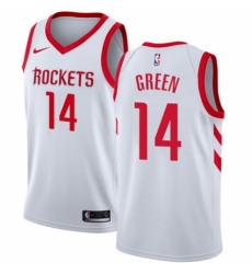 Women's Nike Houston Rockets #14 Gerald Green Swingman White NBA Jersey - Association Edition