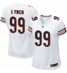 Women's Nike Chicago Bears #99 Aaron Lynch Game White NFL Jersey