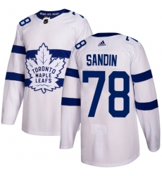 Men's Adidas Toronto Maple Leafs #91 John Tavares Authentic Black Team Logo Fashion NHL Jersey