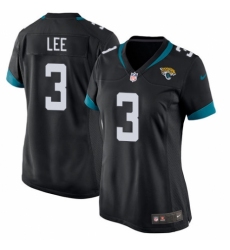 Women's Nike Jacksonville Jaguars #3 Tanner Lee Game Teal Green Team Color NFL Jersey