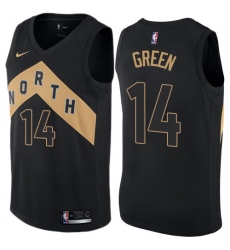 Youth Nike Toronto Raptors #14 Danny Green Swingman Black NBA Jersey - City Edition