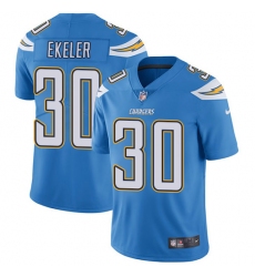Men's Nike Los Angeles Chargers #30 Austin Ekeler Electric Blue Alternate Vapor Untouchable Limited Player NFL Jerseyey Men's Nike Los Angeles Chargers #30 Austin Ekeler Electric Blue Alternate Vapor Untouchable Limited Player NFL Jerseyey