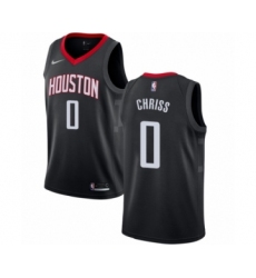 Youth Nike Houston Rockets #0 Marquese Chriss Swingman Black NBA Jersey Statement Edition