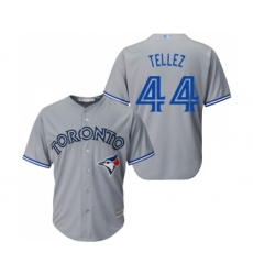 Men's Toronto Blue Jays #44 Rowdy Tellez Replica White Home Baseball Jersey