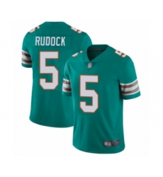 Youth Miami Dolphins #5 Jake Rudock Aqua Green Alternate Vapor Untouchable Limited Player Football Jersey Youth Miami Dolphins #5 Jake Rudock Aqua Green Alternate Vapor Untouchable Limited Player Football Jersey