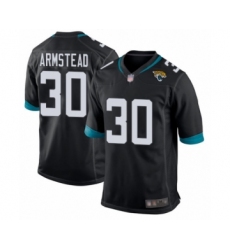 Men's Jacksonville Jaguars #30 Ryquell Armstead Game Black Team Color Football Jersey