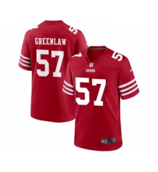 Mens Nike San Francisco 49ers #57 Dre Greenlaw Scarlet Alternate Legend Vapor Limited Jersey