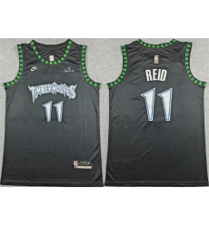 Men's Minnesota Timberwolves #11 Naz Reid Black 2025-26 Classic Edition Stitched jersey
