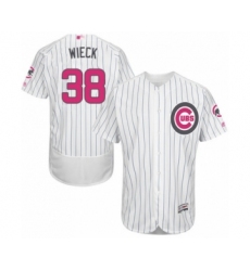Men's Chicago Cubs #38 Brad Wieck Royal Blue Alternate Flex Base Authentic Collection Baseball Player Jersey