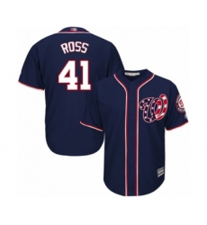 Youth Washington Nationals #41 Joe Ross Authentic Red Alternate 1 Cool Base Baseball Player Jersey