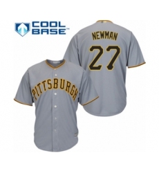 Youth Pittsburgh Pirates #27 Kevin Newman Authentic Grey Road Cool Base Baseball Player Jersey