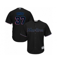Youth Miami Marlins #67 Austin Brice Authentic White Home Cool Base Baseball Player Jersey