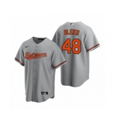 Youth Baltimore Orioles #48 Richard Bleier Nike White 2020 Replica Home Jersey