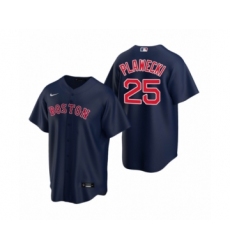 Men's Boston Red Sox #25 Kevin Plawecki Nike Navy Replica Alternate Jersey