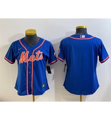 Youth New York Mets Blank Royal Cool Base Stitched Baseball Jersey