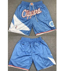 Mens Los Angeles Clippers Blue Shorts