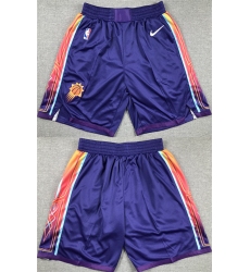 Mens Phoenix Suns Purple Shorts (Run Small)