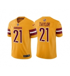 Men's Washington Commanders #21 Sean Taylor Gold Vapor Untouchable Stitched Football Jersey