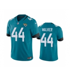 Men's Jacksonville Jaguars #44 Travon Walker Teal 2023 F.U.S.E Vapor Untouchable Limited Stitched Jersey Men's Jacksonville Jaguars #44 Travon Walker Teal 2023 F.U.S.E Vapor Untouchable Limited Stitched Jersey