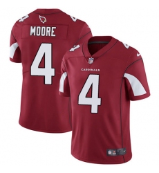Men's Nike Arizona Cardinals #4 Rondale Moore Red Stitched NFL Limited Rush Jersey