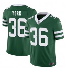 Men's New York Jets #36 Cade York Green 2026 F.U.S.E. Vapor Untouchable Limited Football Stitched Jersey